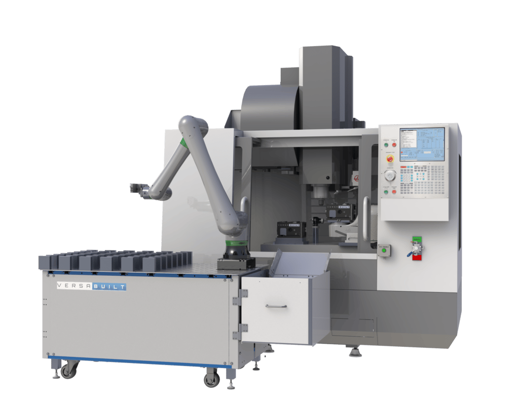 Mill Automation System with MultiGrip and FANUC CRX