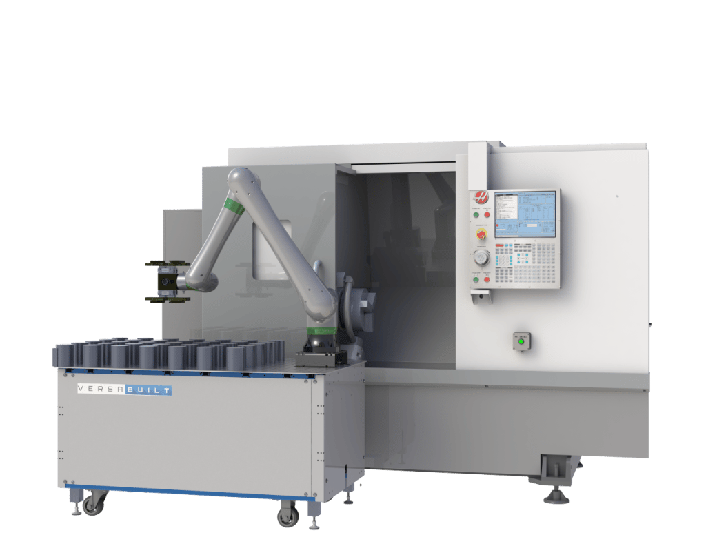 lathe automation with duogrip and CRX