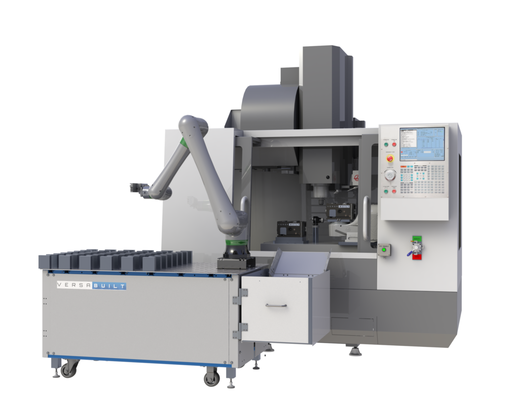 Mill Automation System with MultiGrip and FANUC CRX