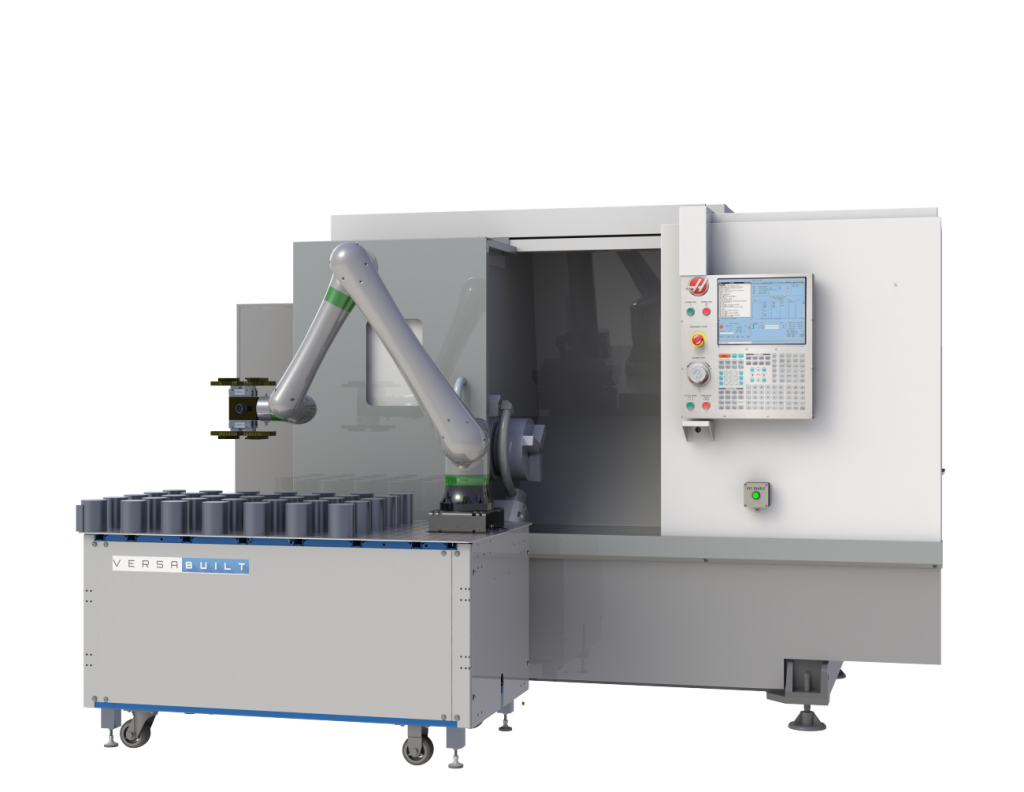 lathe automation with duogrip and CRX